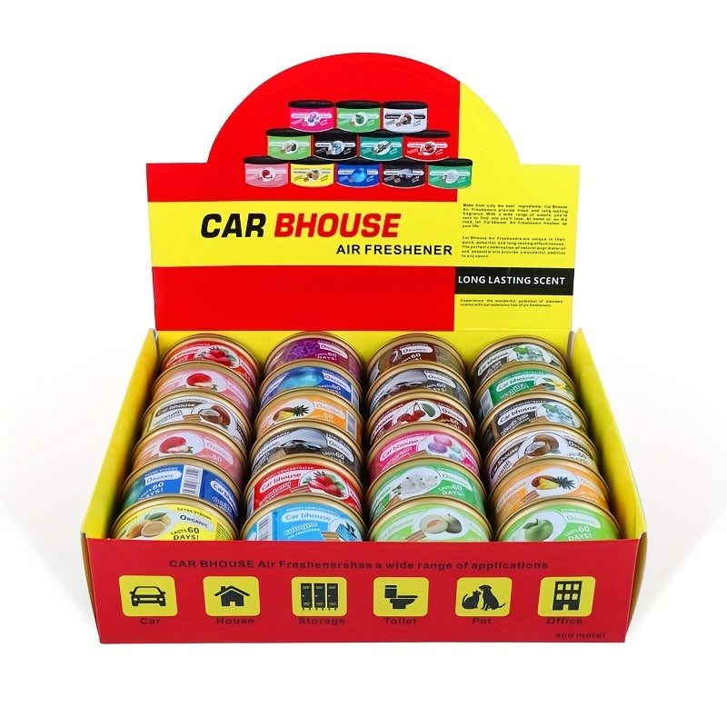 Wooden Car and Home Air Freshener Long-Lasting Natural Scent Decorative Diffuser