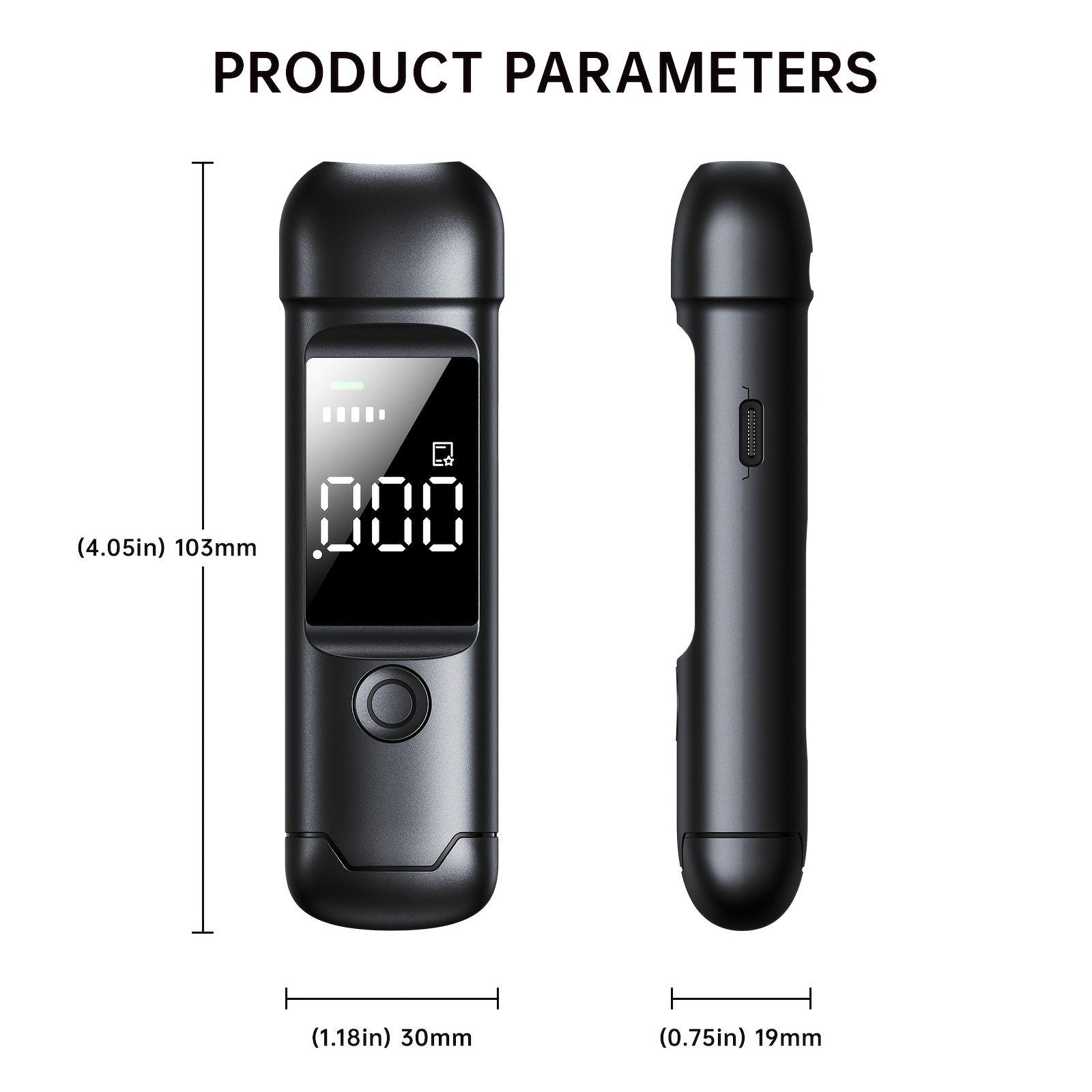 Probador de alcohol portátil con pantalla LCD y batería recargable

Source:
Portable Breathalyzer Alcohol Tester with LCD Display and Rechargeable Battery
