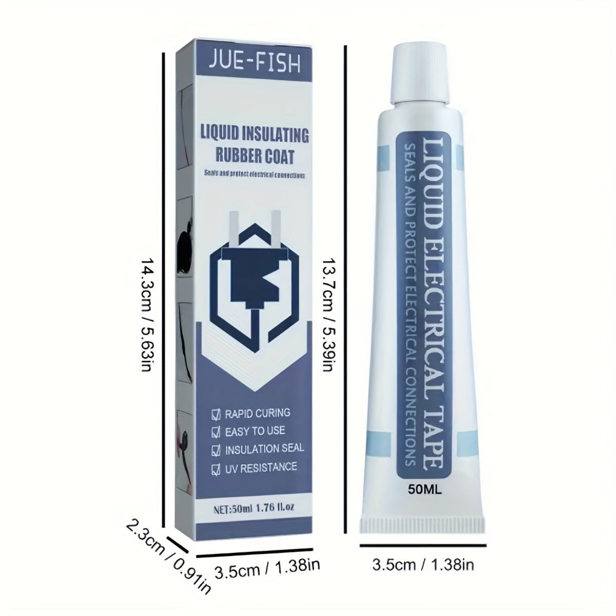 50ML suv o'tkazmaydigan kauchuk elektr ta'minoti lentalari uchun simlar, kabellar va hunarmandchilik