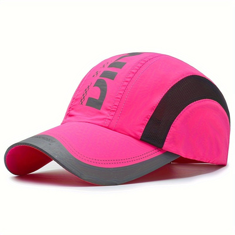 Unisex Outdoor Baseball Cap with UV Protection Breathable Mesh Quick-Dry Lightweight