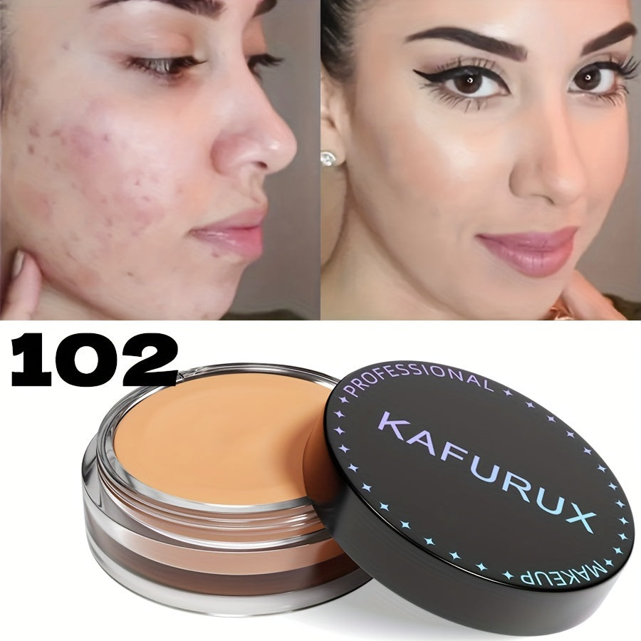 Base líquida para mujer, corrector, a prueba de agua, resistente al sudor, cobertura duradera