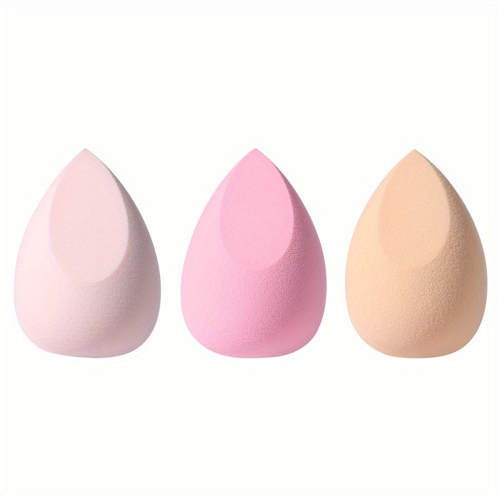 3-Piece Makeup Sponge Set Blenders for Powder and Foundation