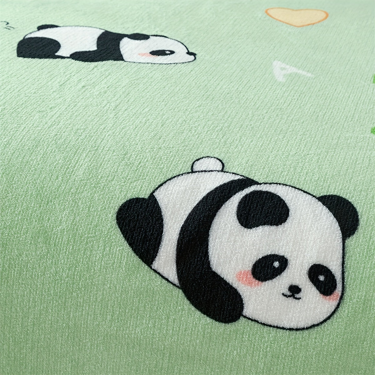 Panda Pattern Bed Blanket for Holidays and Special Occasions, Soft Cozy Throw