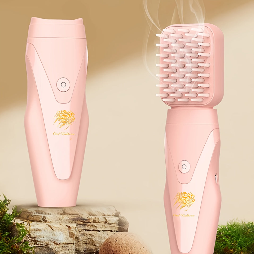 USB-заряжаемый триммер для волос с ароматерапевической насадкой в элегантном черном дизайне, литиевая батарея, сменные насадки, портативный инструмент для ухода за мужчинами, стильный и изысканный.