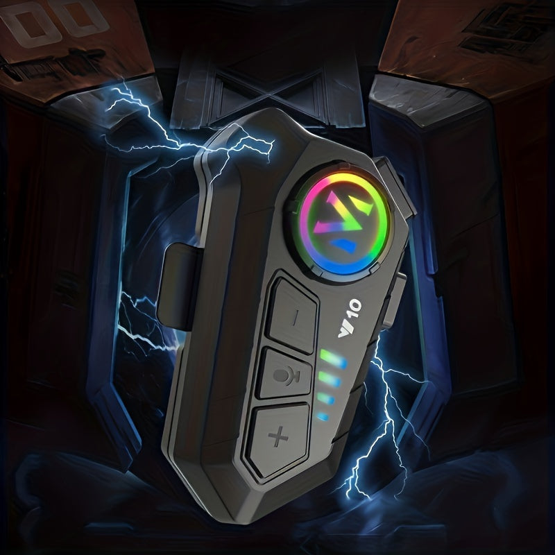 Motorcycle Helmet Headset Wireless Bluetooth Earphone Voice Control