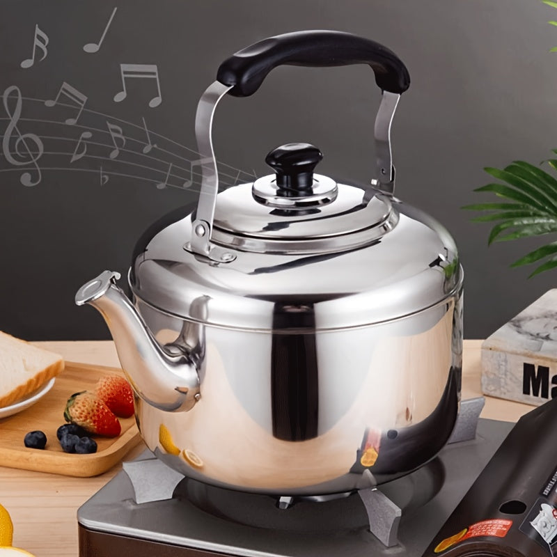 Stainless Steel Whistling Kettle 3 5 7 Liter Stovetop Hot Water Boiler