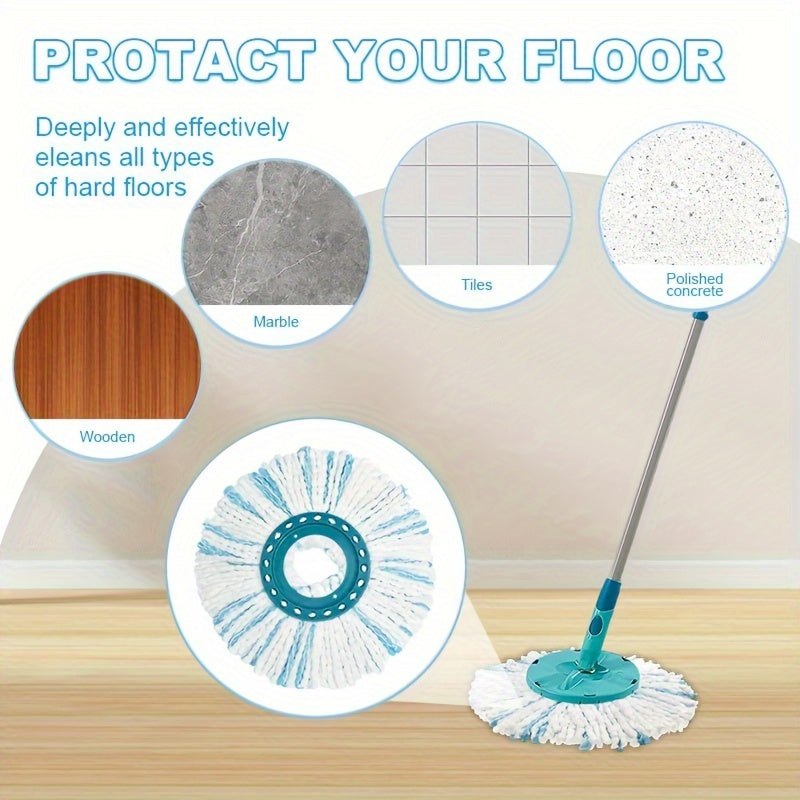 Microfiber Mop Refills Pack of 1 3 or 5 Strong Water Absorption Dust and Tile Cleaning