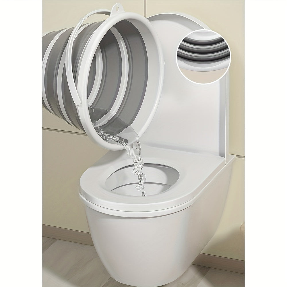 Portable Collapsible Laundry Basket 10L Water Scoop Multi-Purpose Storage