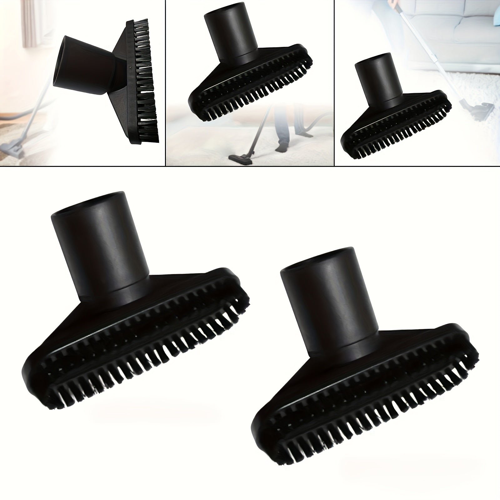 Durable Plastic Vacuum Cleaner Floor Brush Attachment for Carpet Hardwood Tile 32mm 35mm