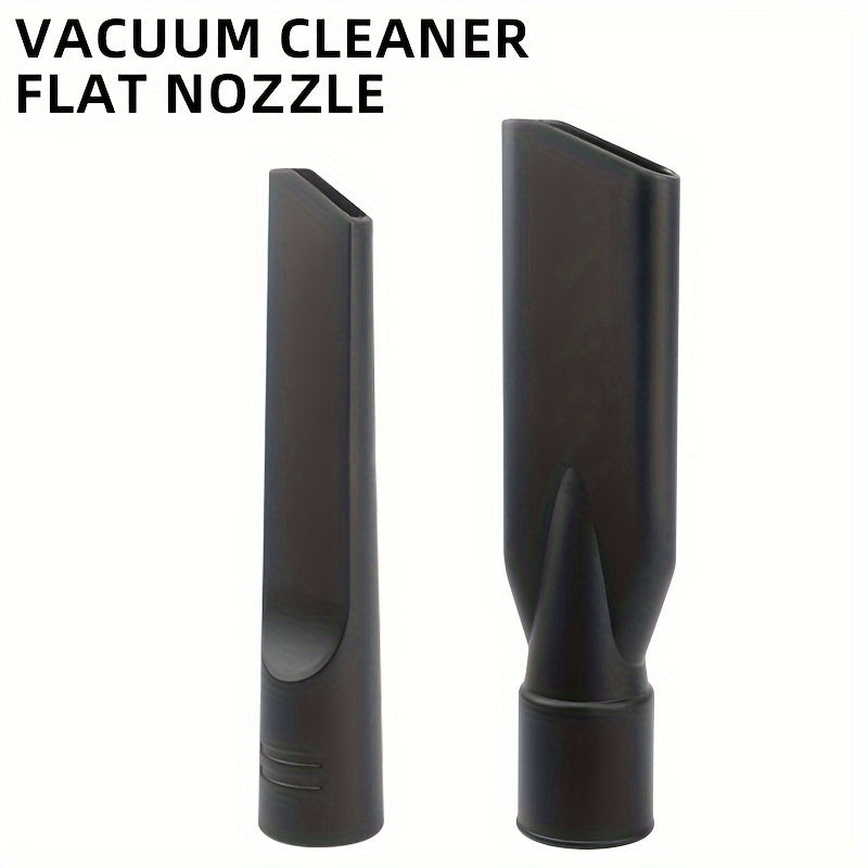 Set of 3 Vacuum Cleaner Flat Nozzles in Sizes 3.2cm, 3.5cm, and 4.4cm for Cleaning Tasks