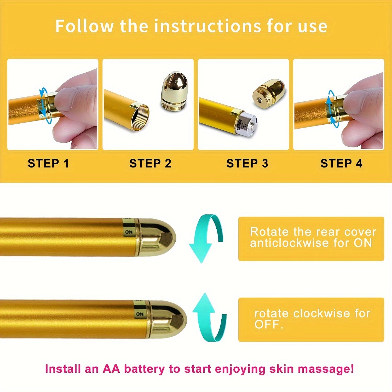 Беспроводной аппликатор и массажер для лица с эссенцией для увлажнения с эргономичным дизайном