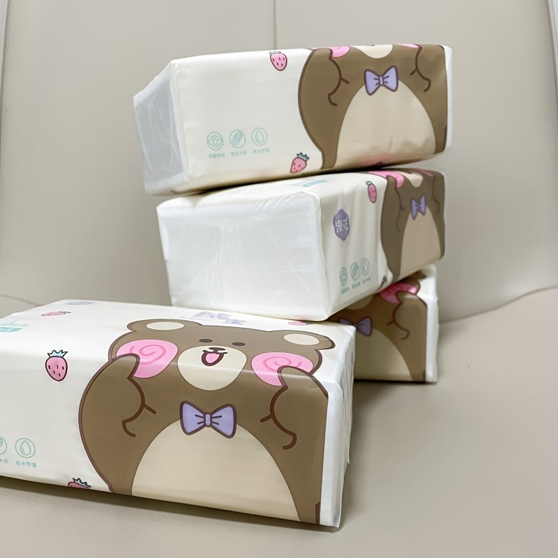 Extra Thick 5-Layer Tissue Paper 280 Sheets Durable Soft for Hands Face Toilet