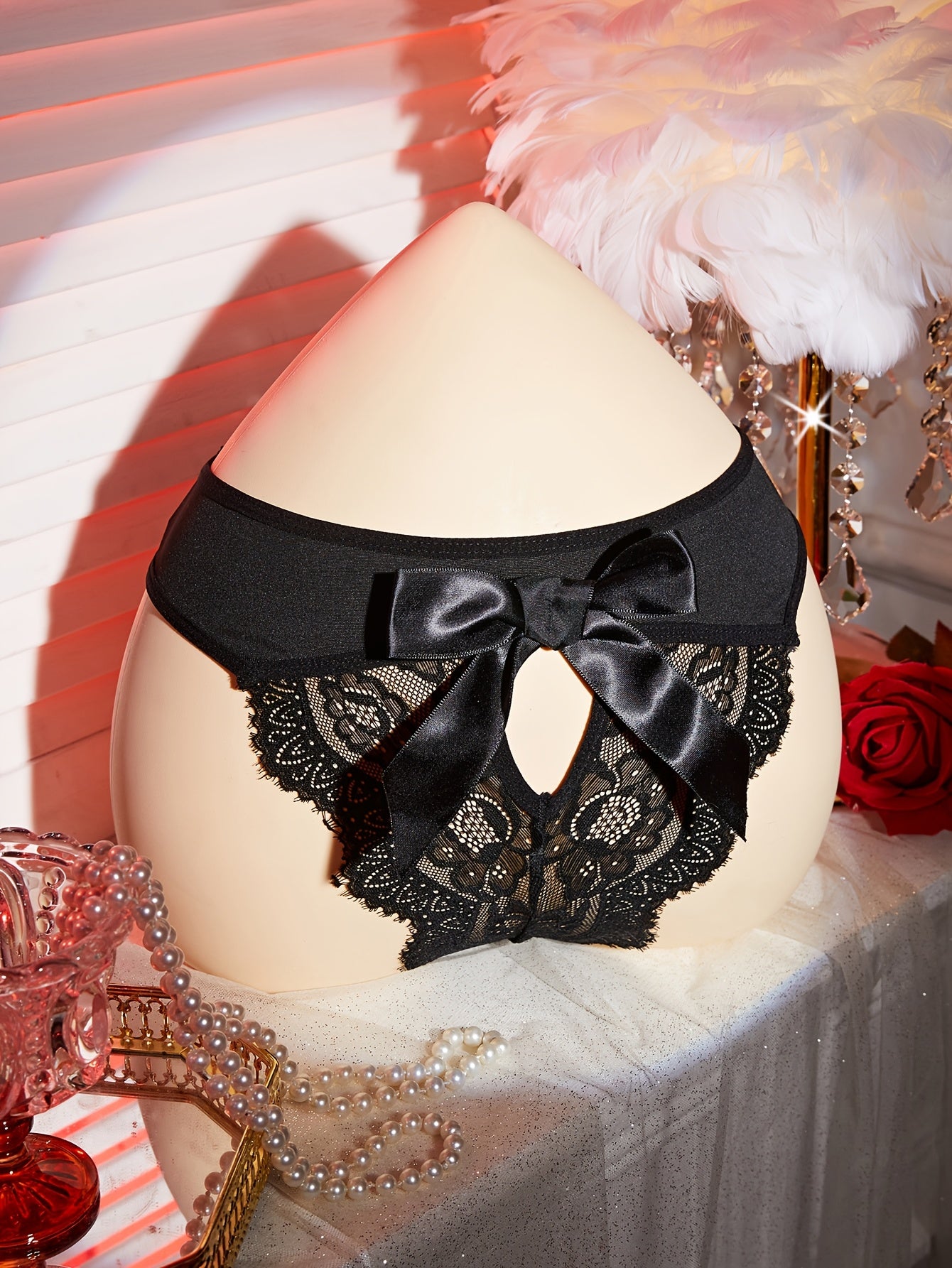 Women's Low Waist Sexy Erotic Panties Lingerie