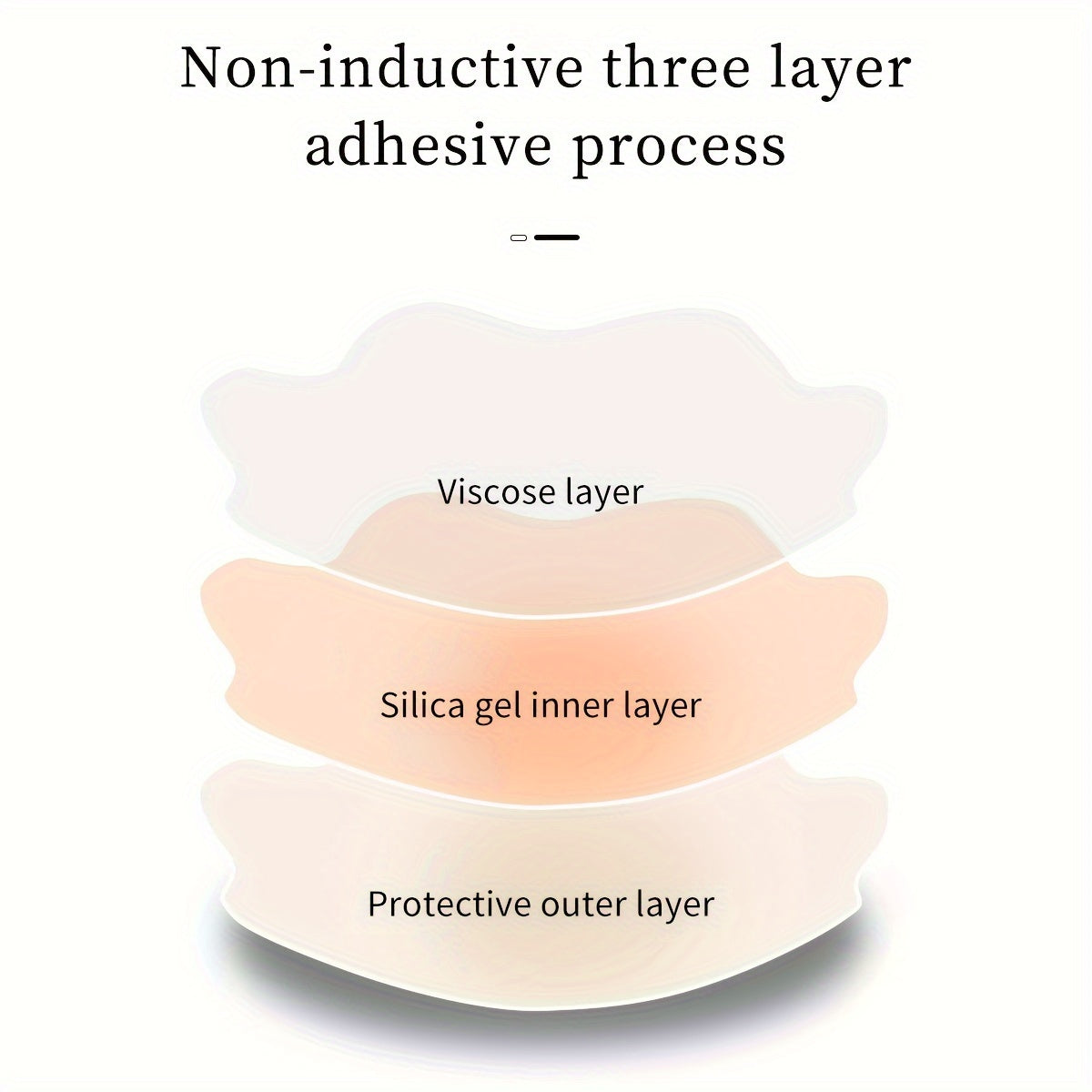 Invisible Lingerie Accessory Set with Breast Lifting Patches and Support Straps for Strapless Dresses and Women