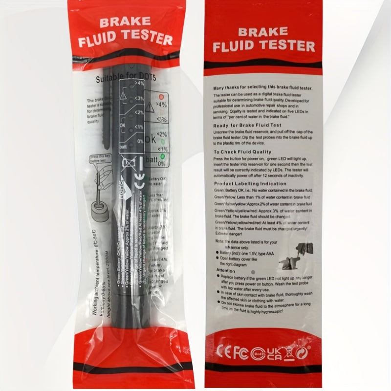 Универсальный тестер масла тормозной жидкости для автомобиля, инструмент для обслуживания