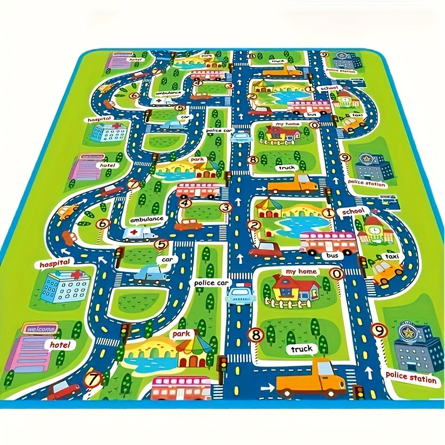 Single-Sided EVA Foam Crawling Mat 160x130cm Waterproof Moistureproof Play Mat