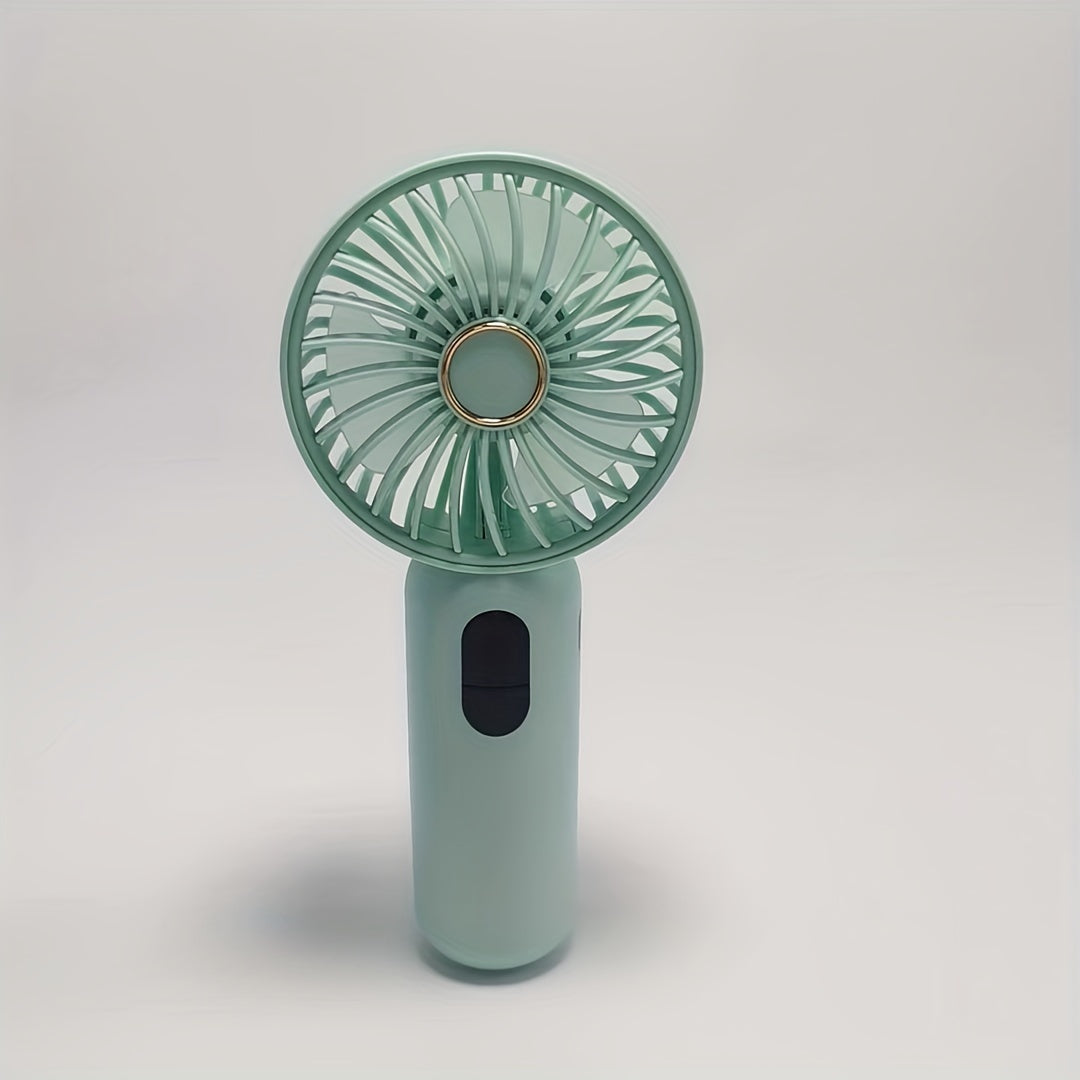 Mini Handheld Fan USB Rechargeable Portable Silent Durable for Office Outdoor Camping