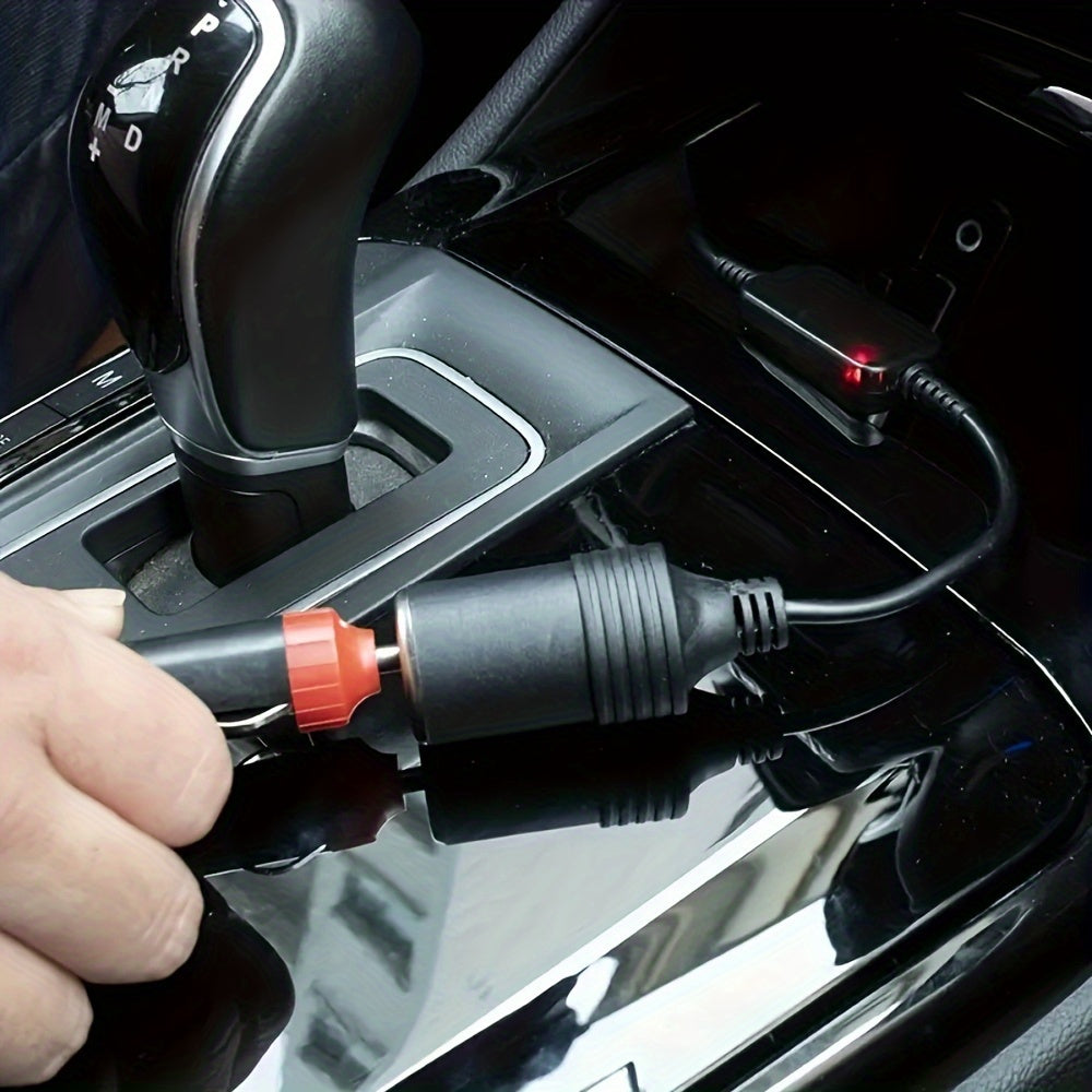 USB to Cigarette Lighter Adapter, 12V Car Socket, 2A, Male to Female