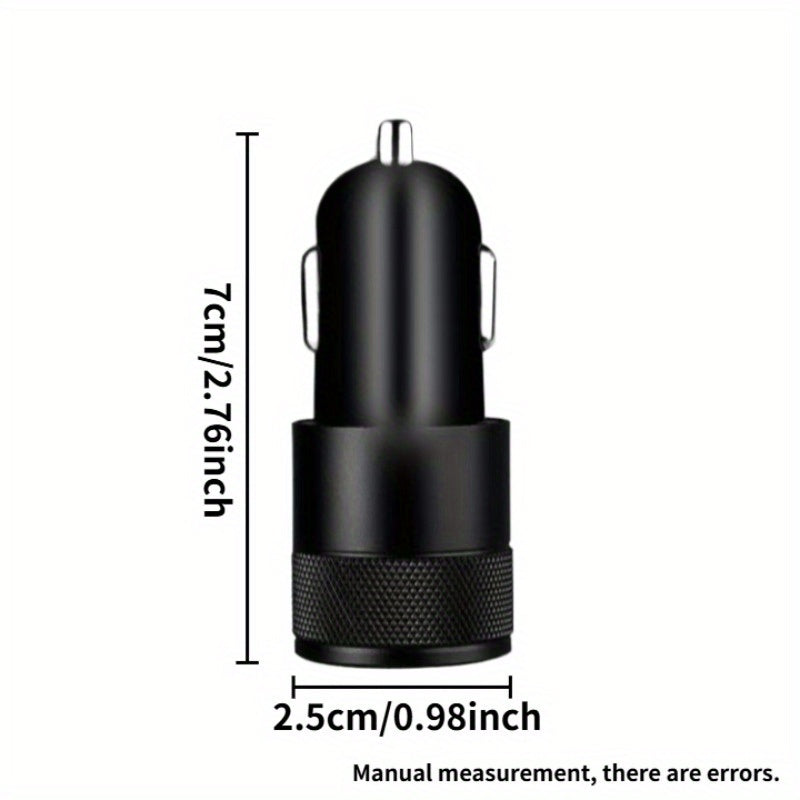 Двойное портовое зарядное устройство для быстрой зарядки автомобильных телефонов для мобильных устройств