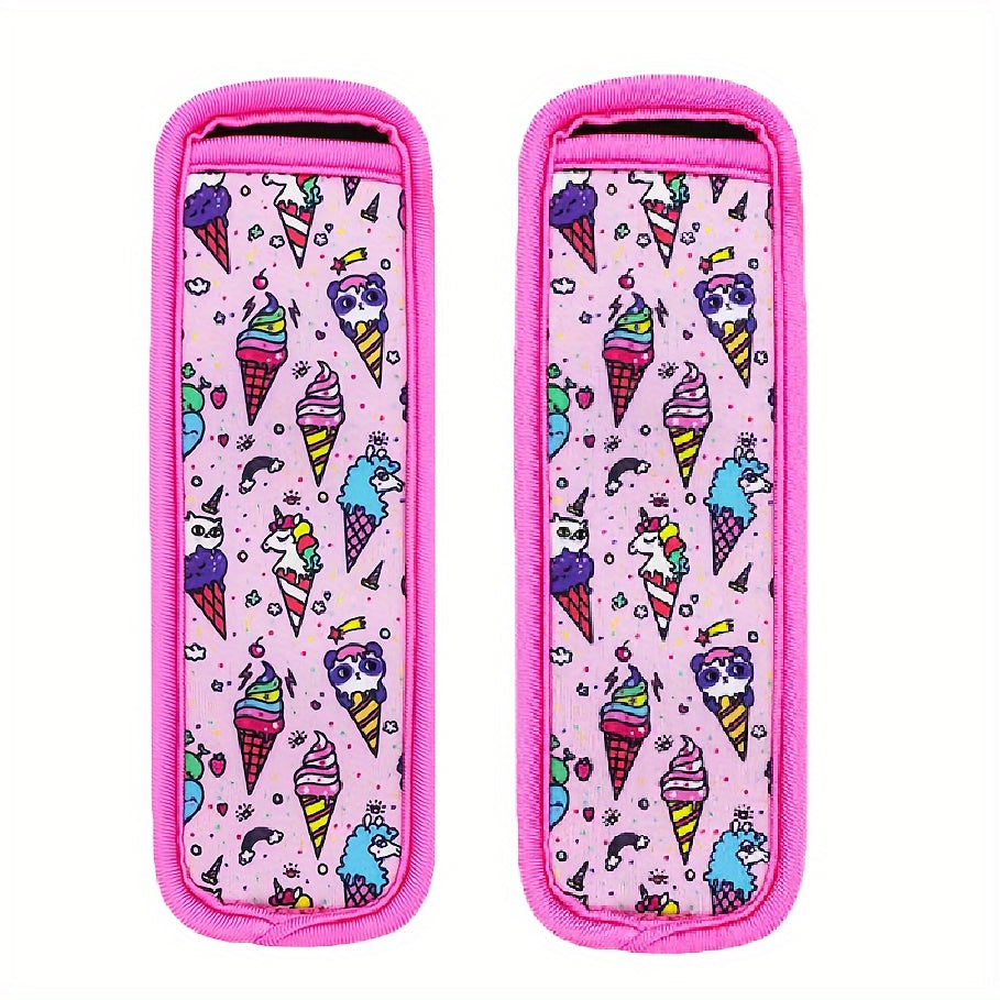 2 ta qayta ishlatiladigan neopren muzqaymoq tutqich sumkasi, oziq-ovqatga xavfsiz oshxona aksessuarlari