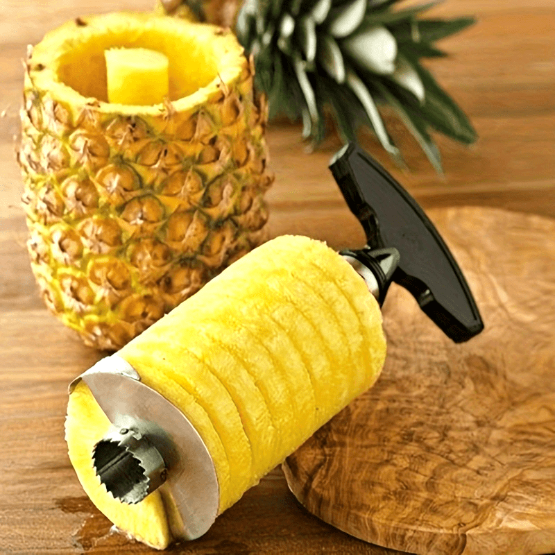 Stainless Steel Pineapple Slicer Peeler Cutter Fruit Tool Kitchen Restaurant