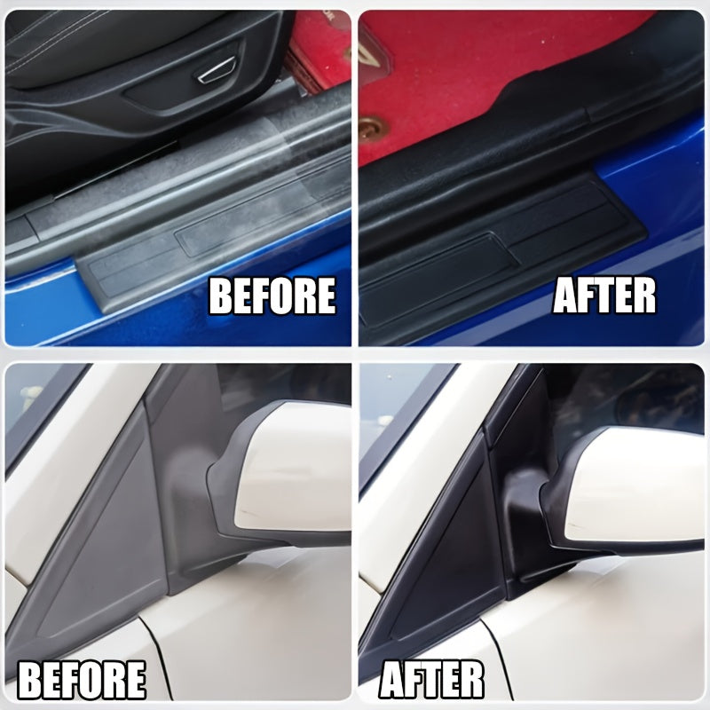 Универсальный воск для ухода за интерьером автомобиля 150 мл Восстановитель пластика и резины, скрытие царапин