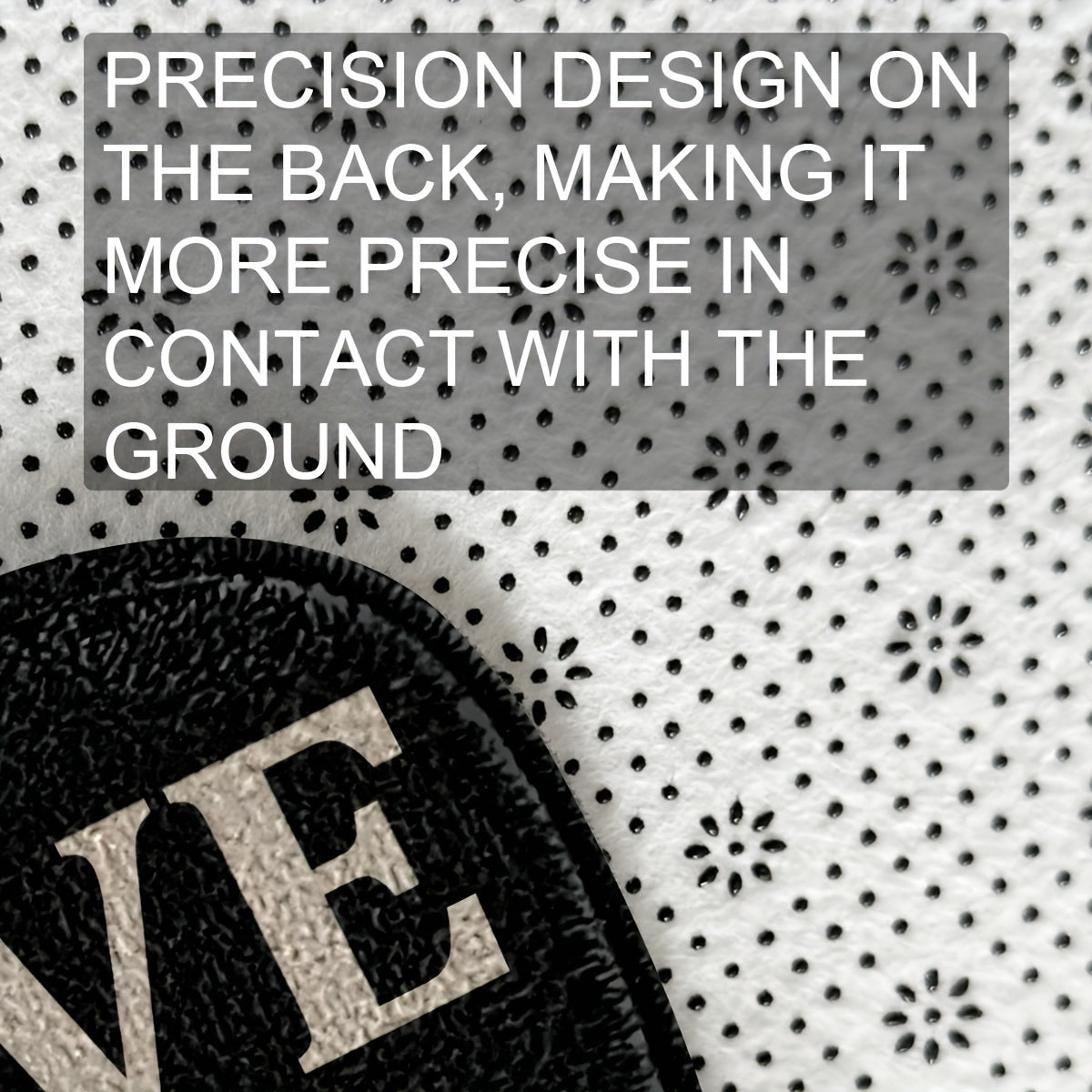 Hand-Washable Polyester Entryway Rug Non-Slip Mat with Shoe Prints and Message