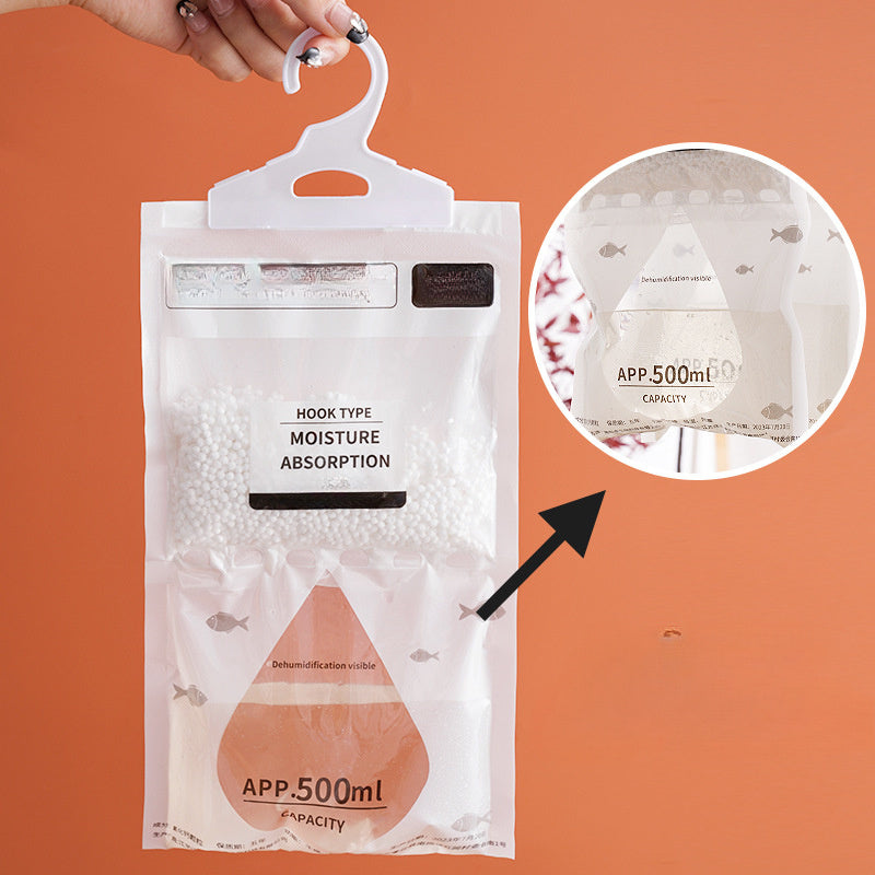 4pcs Moisture Absorption Drying Bags with Odor-Free Breathable Fabric for Clothes Shoes Storage