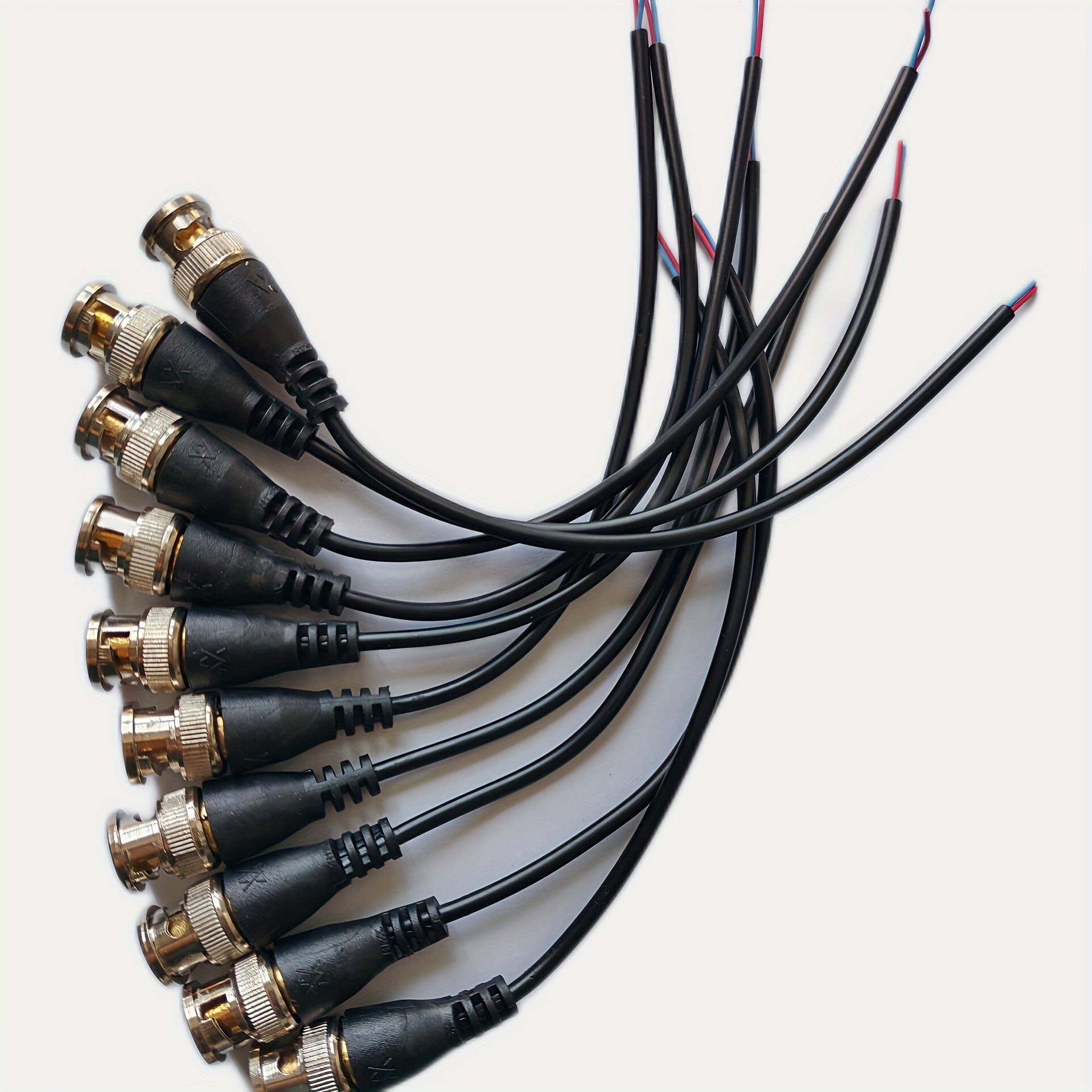 Conectores BNC para cámaras de CCTV y monitores Pack de 2/5/10