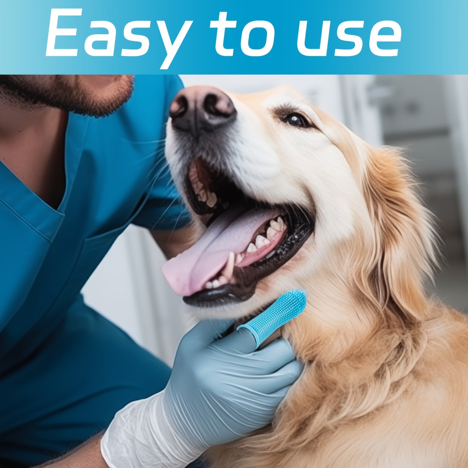 Super Soft Silicone Dog and Cat Toothbrush Dog Cat Dental Care