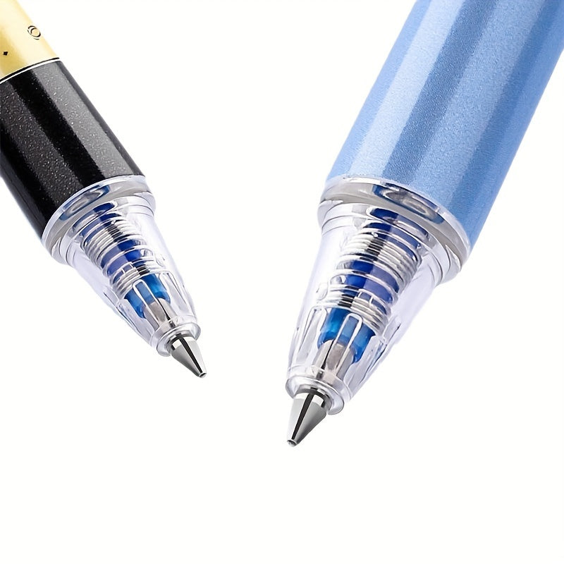 6 Pack 0.5mm Erasable Gel Rollerball Pens with Erasers for School Office