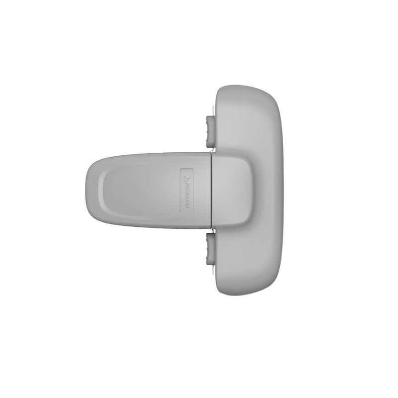 Eng yaxshi tanlov: Yoshlar uchun xavfsizlik muzlatgich qulfi - 1 dona anti-qisish qo'l shkafi eshigi qulfi, kulrang, BPA-siz plastik