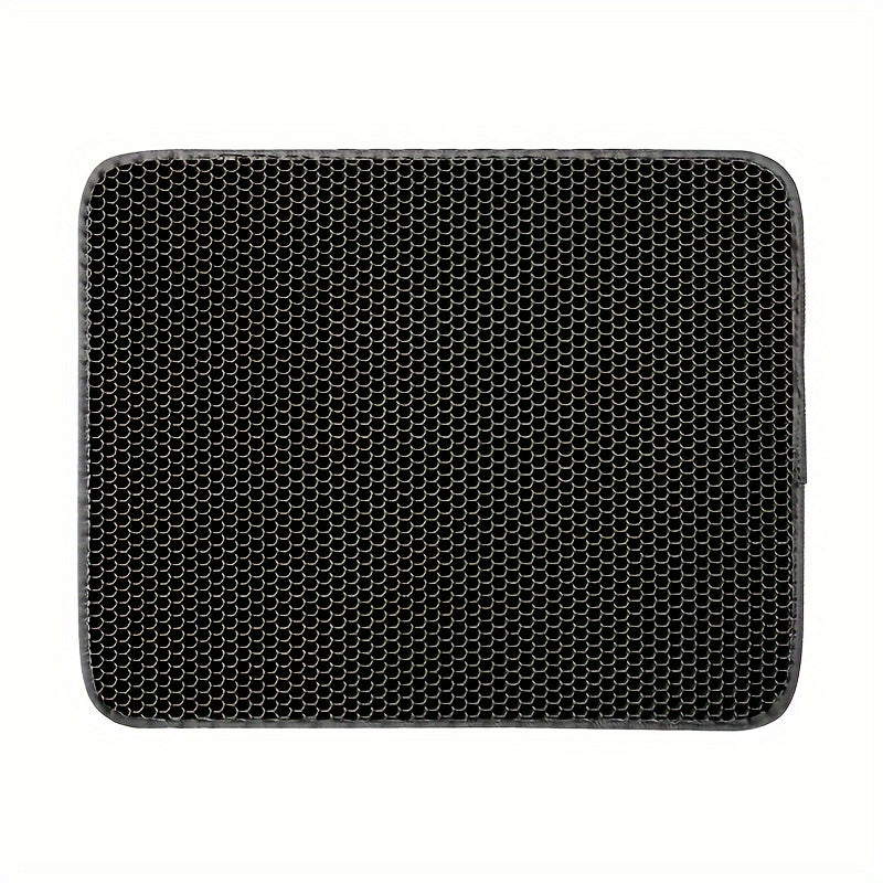 Double Layer Honeycomb Cat Litter Mat Waterproof Washable Reusable Indoor