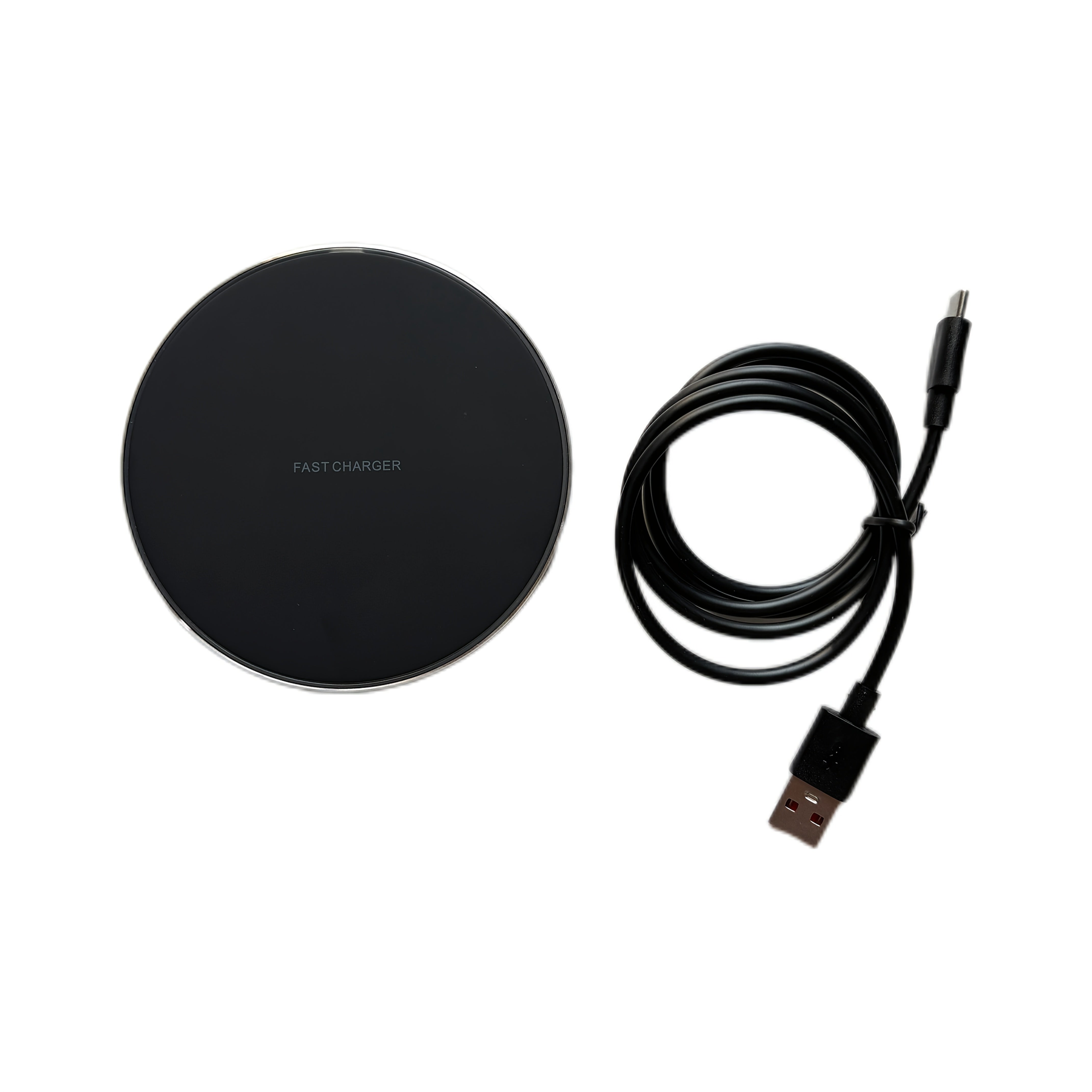 15W Wireless Charger USB C Fast Charging Pad with Quick Charge QC 3.0 for iPhone Samsung