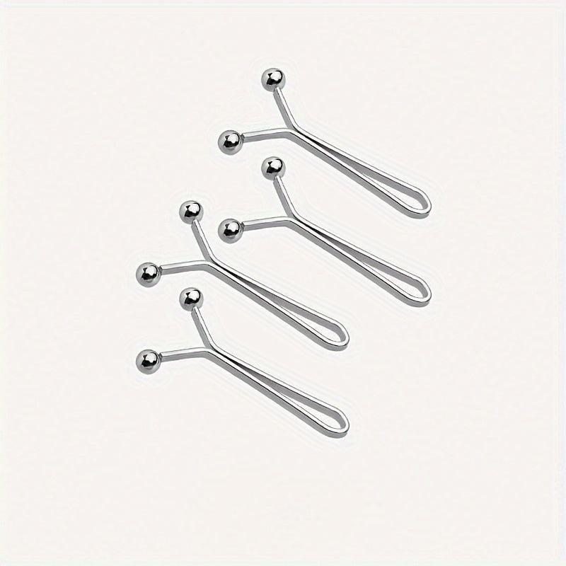 Set of 4 Gold Safety Pins for Scarves, Shirts, Pants, Cuffs, Versatile