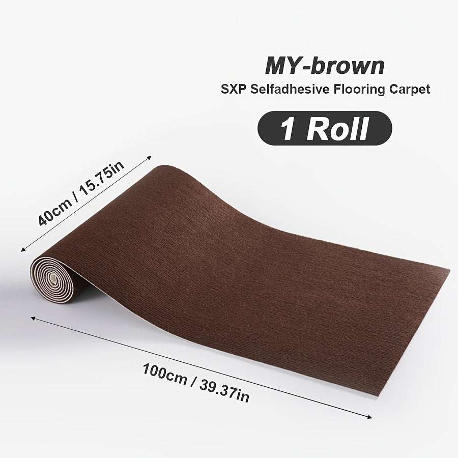 Self-Adhesive Carpet Tiles 5mm Thick Roll for Home Use in Multiple Sizes
