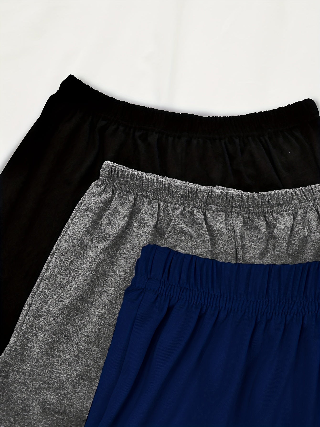 Women's Plus Size Pajama Bottoms Set Elastic Waist Casual Lounge Shorts 3 Pack