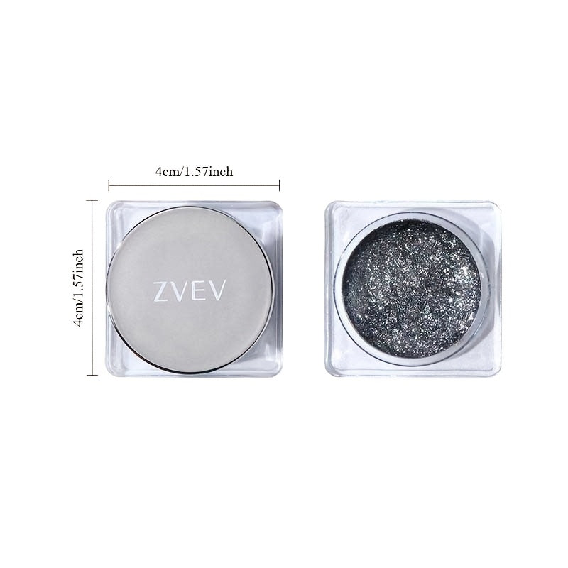 ZVEV Sparkling Gel Ko'zoynak, qora, oltin va kumush ranglarda porlaydigan qirralar va metall tugatishlar bilan. Sahna ko'rinishlari uchun ajoyib va 14-fevral, kuz uchun ajoyib sovg'a.