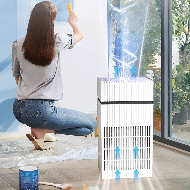 Large Space Ultra-Quiet HEPA Air Purifier with Triple Filter System