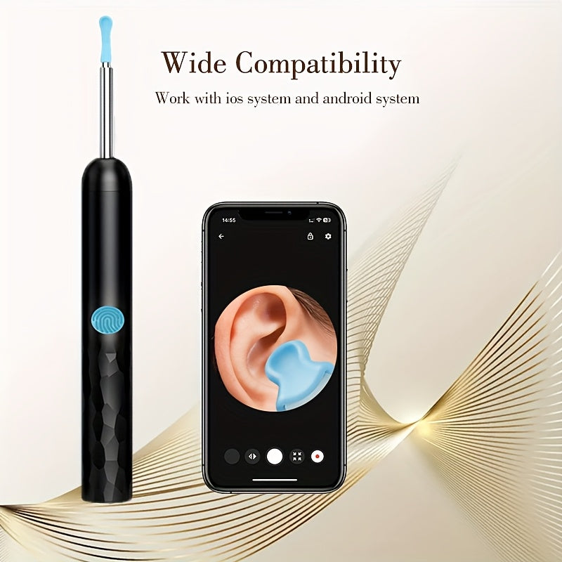 Ear Cleaning Kit with 7 Spoon Cleaners and Rechargeable Lithium Battery