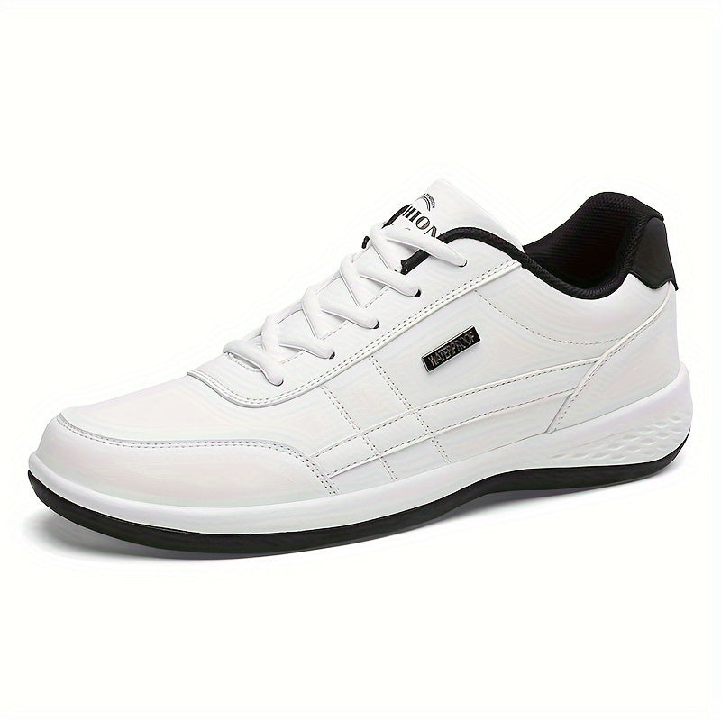 Men's Casual Walking Shoes Breathable Non-Slip Rubber Sole Low Top Sneakers