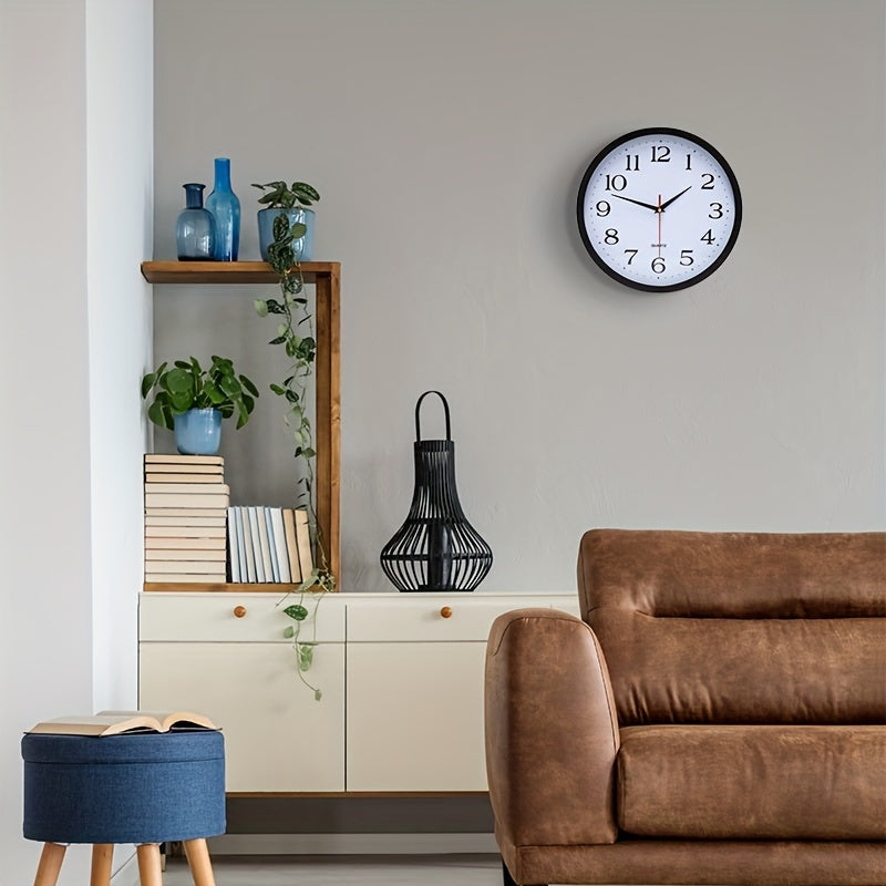 Silent Wall Clock with Fantasy Theme Digital Display Battery Operated Home Office Decor