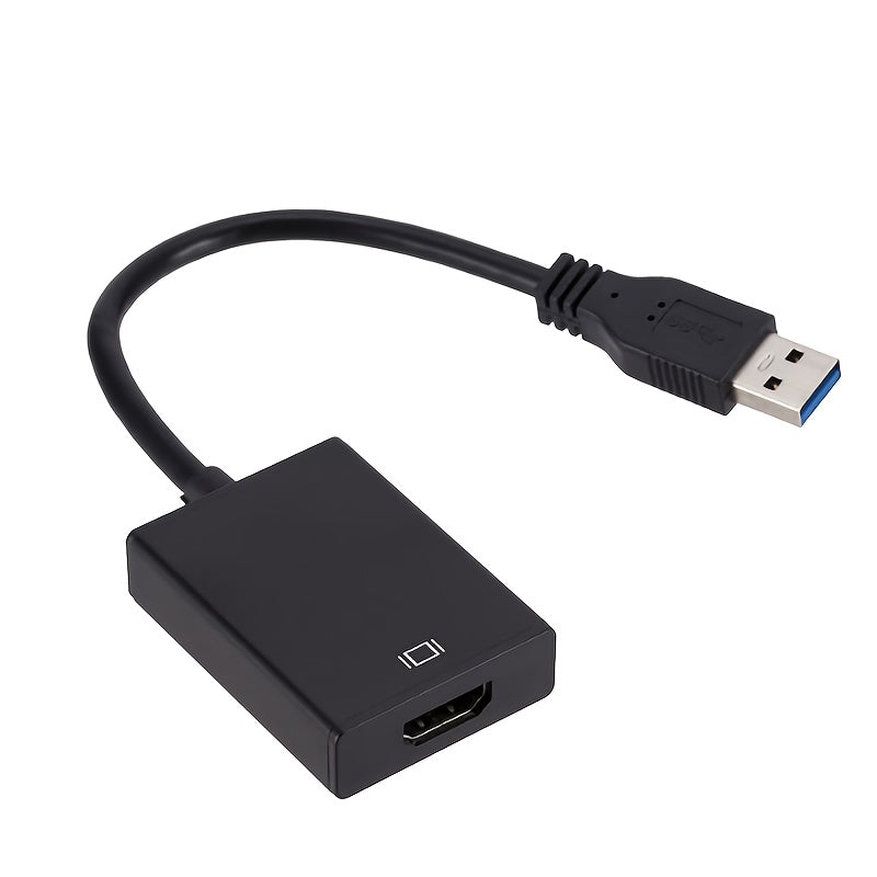 1080P USB 3.0 to HDMI Adapter for PC Laptop Projector Plug and Play