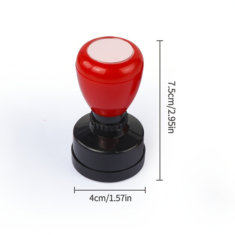 Educational Stamp Set for Teaching Time with Pictures for Students and Teachers