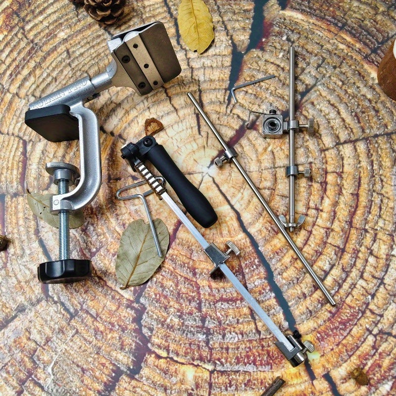 4-avlod Sharpener tizimi oshxona anjomlarini aniq silliqlash uchun, qattiq burchak bilan