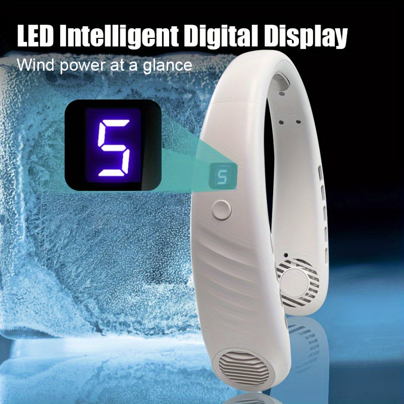 Mini USB Rechargeable Portable Fan with Adjustable Speeds and Quiet Operation for Travel Home Gym Beach