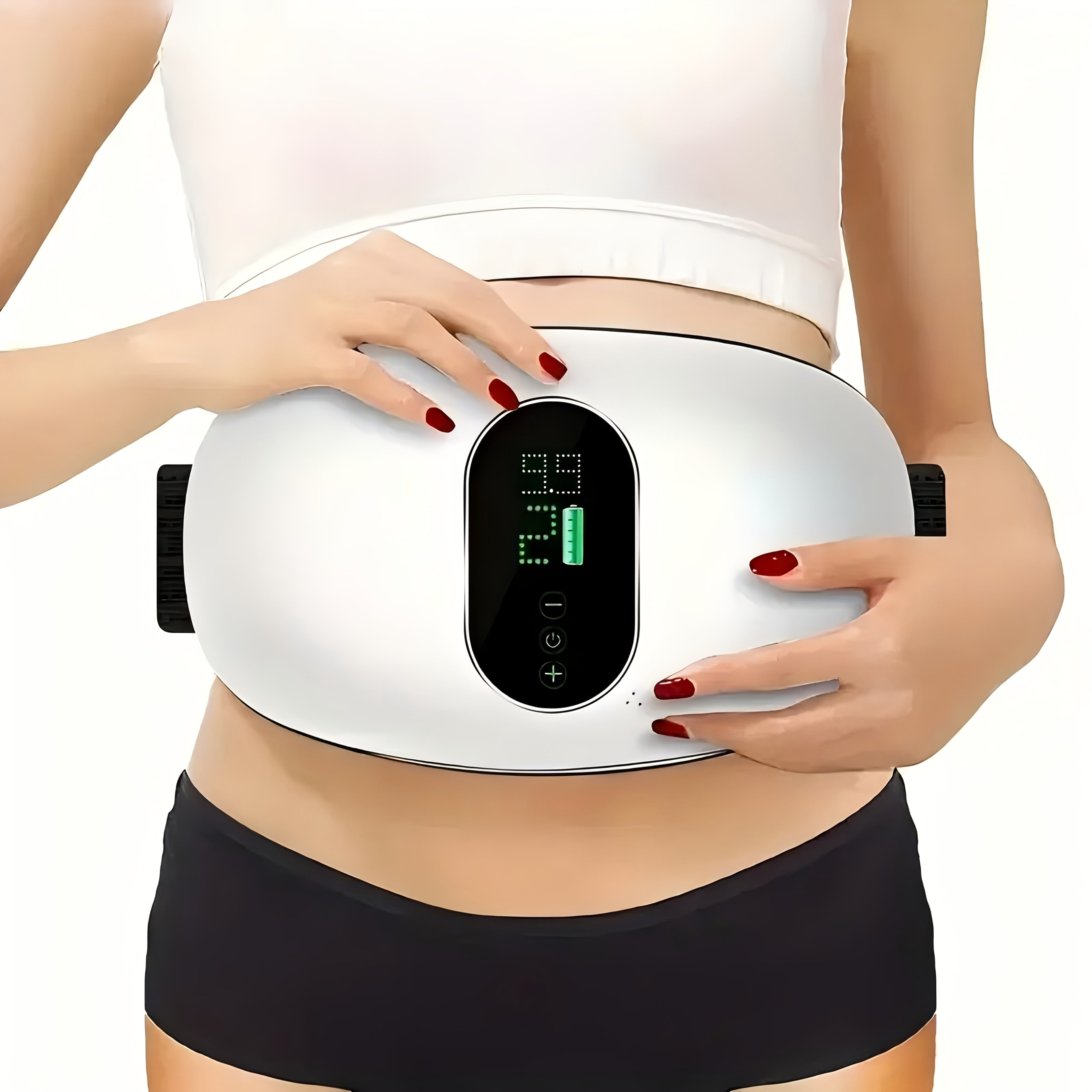 Portable Electric Abdominal and Full-Body Muscle Massager Rechargeable USB Charging
