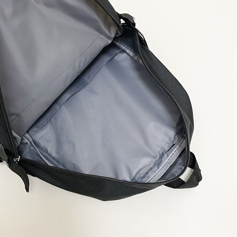 Random 5-Piece Insignia Backpack Set for Students Large Capacity Multifunctional Nylon