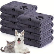 Microfiber Dog Towel for Quick Drying Pet Grooming Medium Size Absorbent Bath Towel