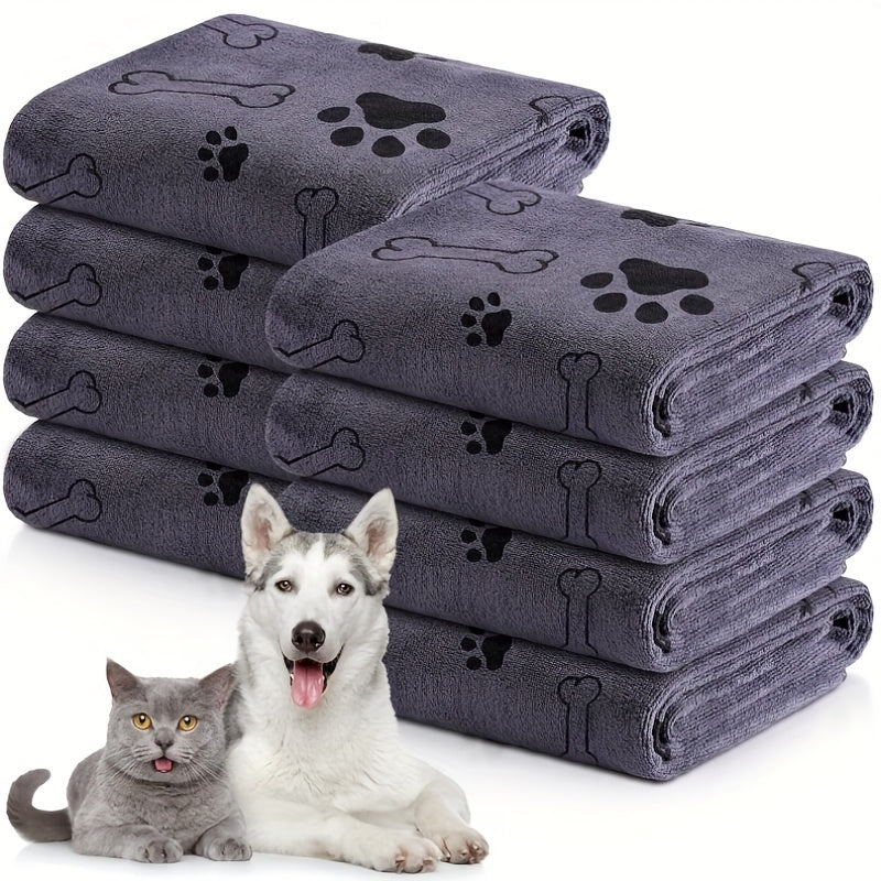 Microfiber Dog Towel for Quick Drying Pet Grooming Medium Size Absorbent Bath Towel